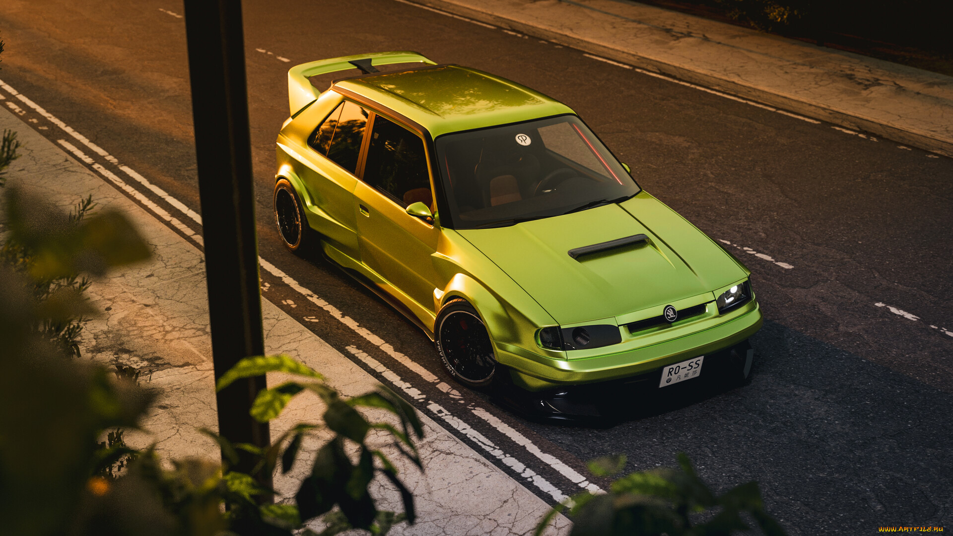skoda felicia, , 3, skoda, felicia, 3-door, widebody, tuning, car, , 